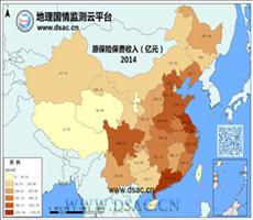 2014年原保险保费收入