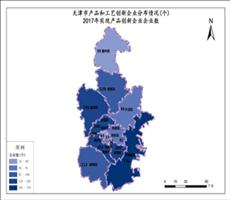 天津市2017年实现产品创新企业企业数