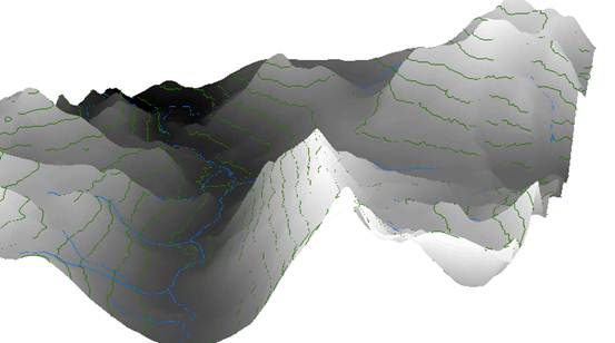 ArcGIS教程：DEM数据地形转栅格