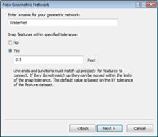ArcGIS Geodatabase教程：构建几何网络